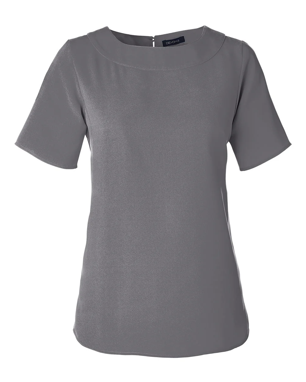 Devon & Jones-DP613W-Women's Perfect Fit™ Boat Neck Blouse - Image 26
