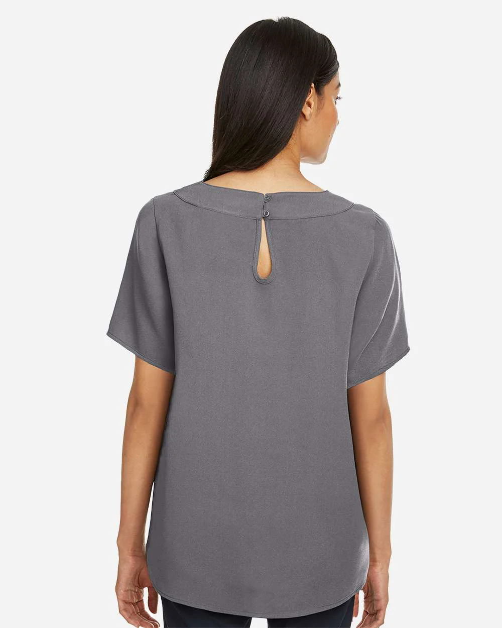 Devon & Jones-DP613W-Women's Perfect Fit™ Boat Neck Blouse - Image 31