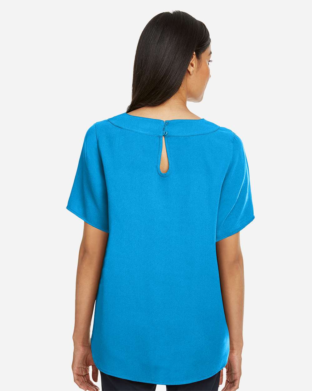 Devon & Jones-DP613W-Women's Perfect Fit™ Boat Neck Blouse - Image 37