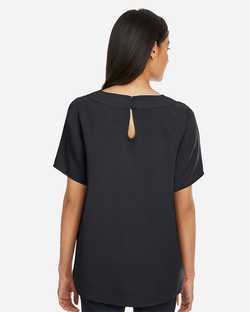 Devon & Jones-DP613W-Women's Perfect Fit™ Boat Neck Blouse - Image 6