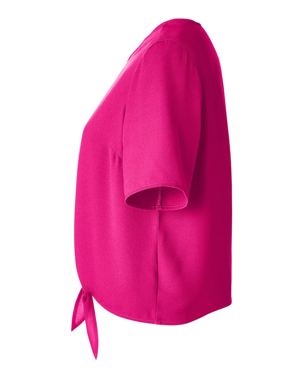 Devon & Jones-DP617W-Women's Perfect Fit™ Tie Front Blouse - Image 10
