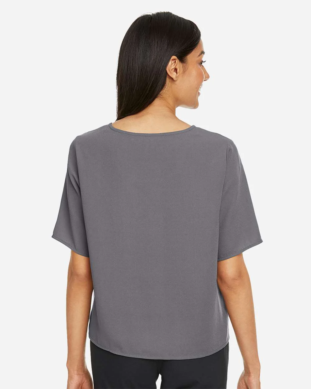 Devon & Jones-DP617W-Women's Perfect Fit™ Tie Front Blouse - Image 31