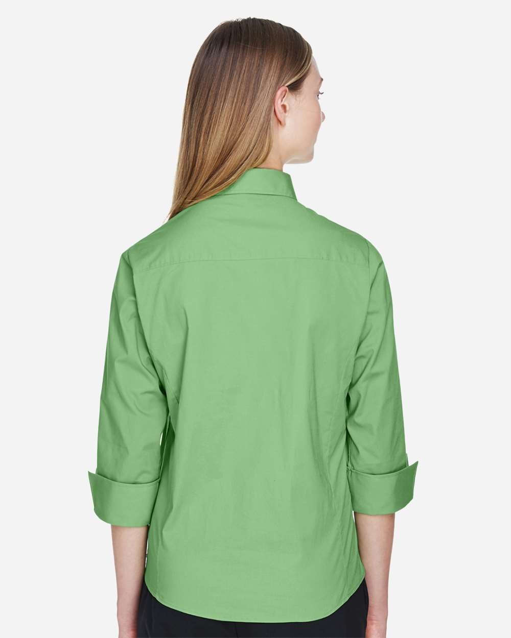 Devon & Jones-DP625W-Women's Perfect Fit™ Three-Quarter Sleeve Stretch Poplin Dress Shirt - Image 21