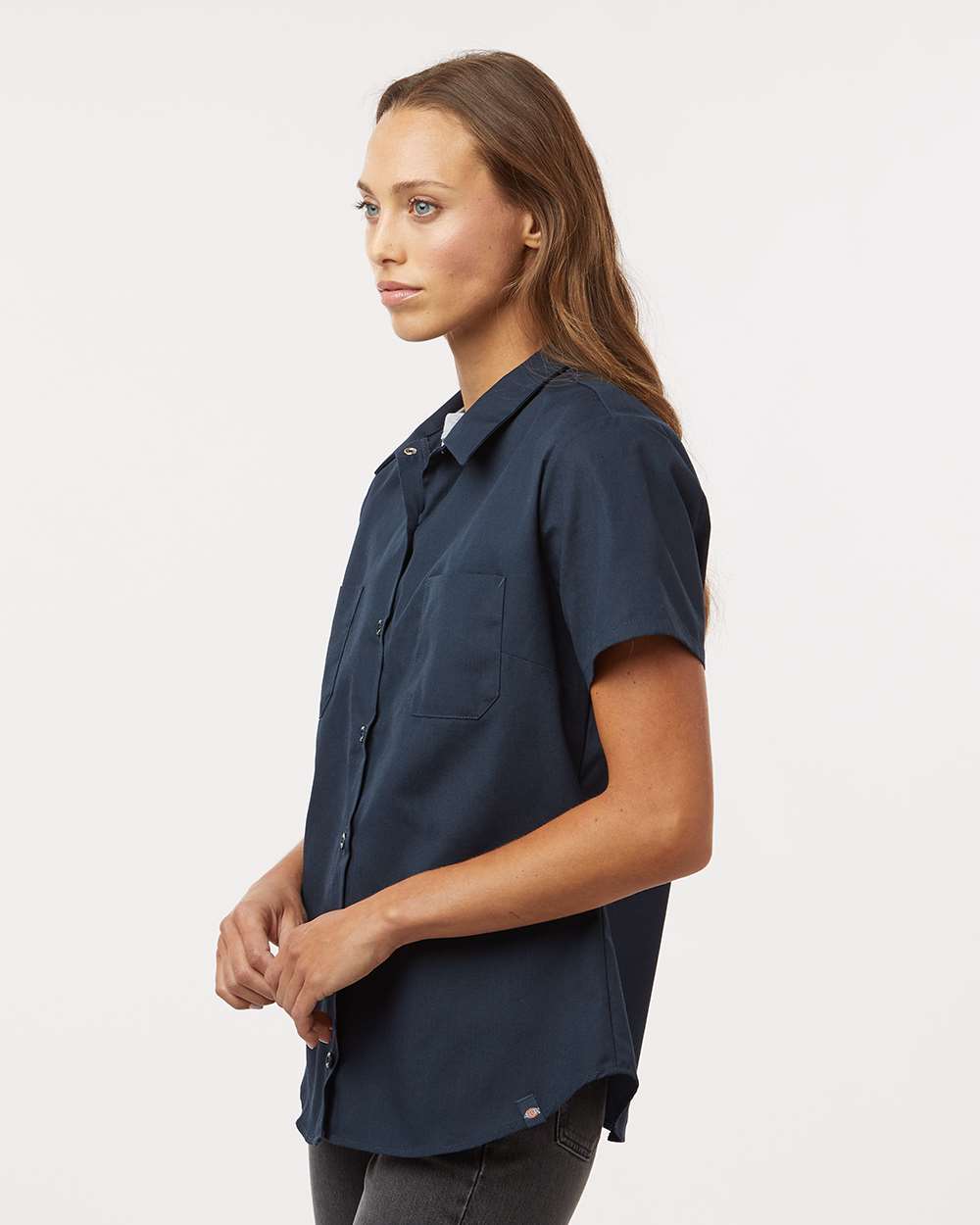 Dickies-5350-Women's Industrial Short Sleeve Work Shirt - Image 18