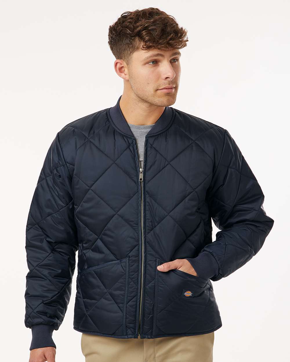 Dickies-6124-Diamond Quilted Jacket - Image 4