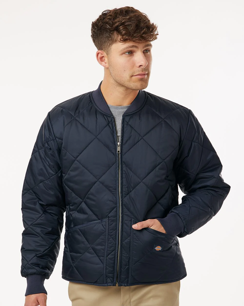 Dickies-6124-Diamond Quilted Jacket - Image 7