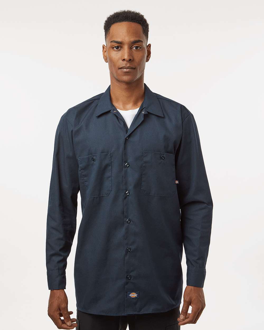 Dickies-L535-Industrial Long Sleeve Work Shirt - Image 17