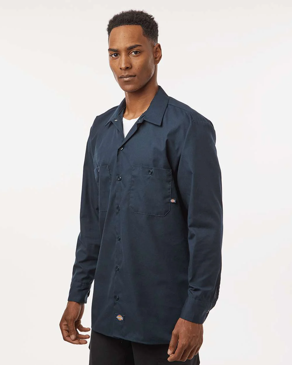 Dickies-L535-Industrial Long Sleeve Work Shirt - Image 18