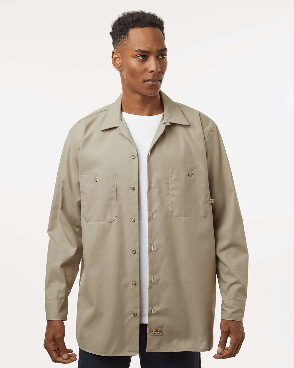 Dickies-L535-Industrial Long Sleeve Work Shirt - Image 23