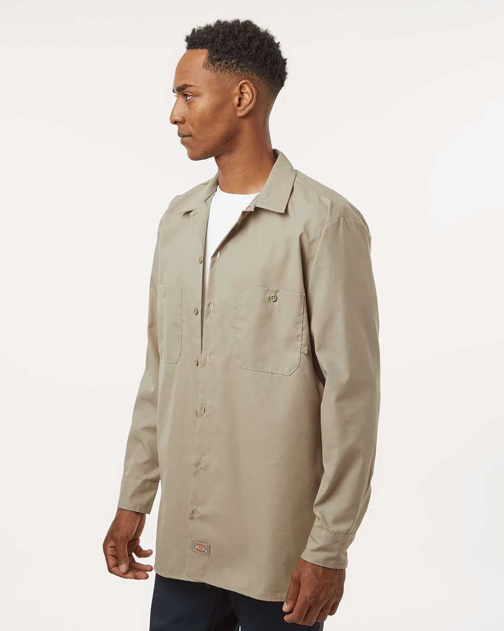 Dickies-L535-Industrial Long Sleeve Work Shirt - Image 24