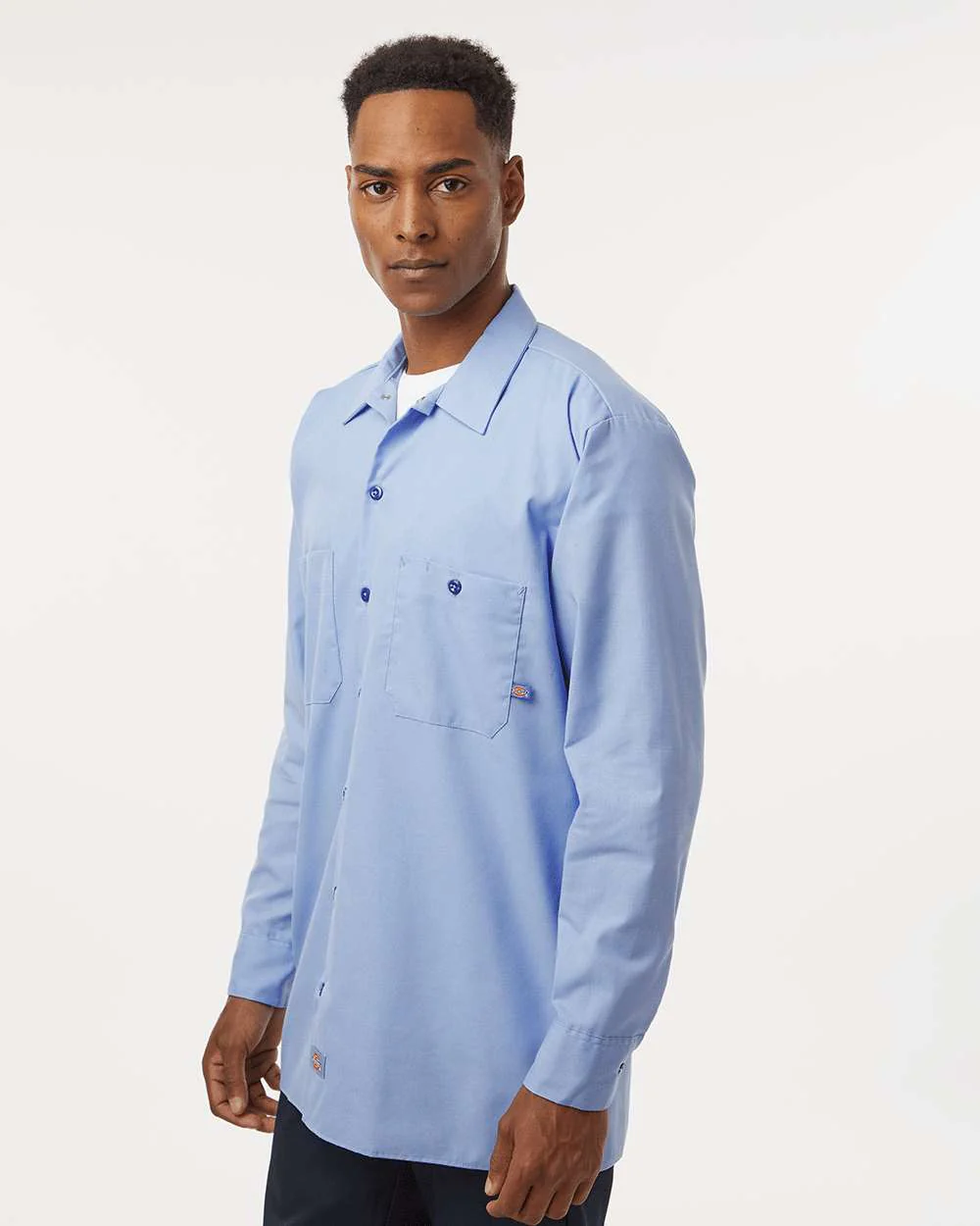 Dickies-L535-Industrial Long Sleeve Work Shirt - Image 36