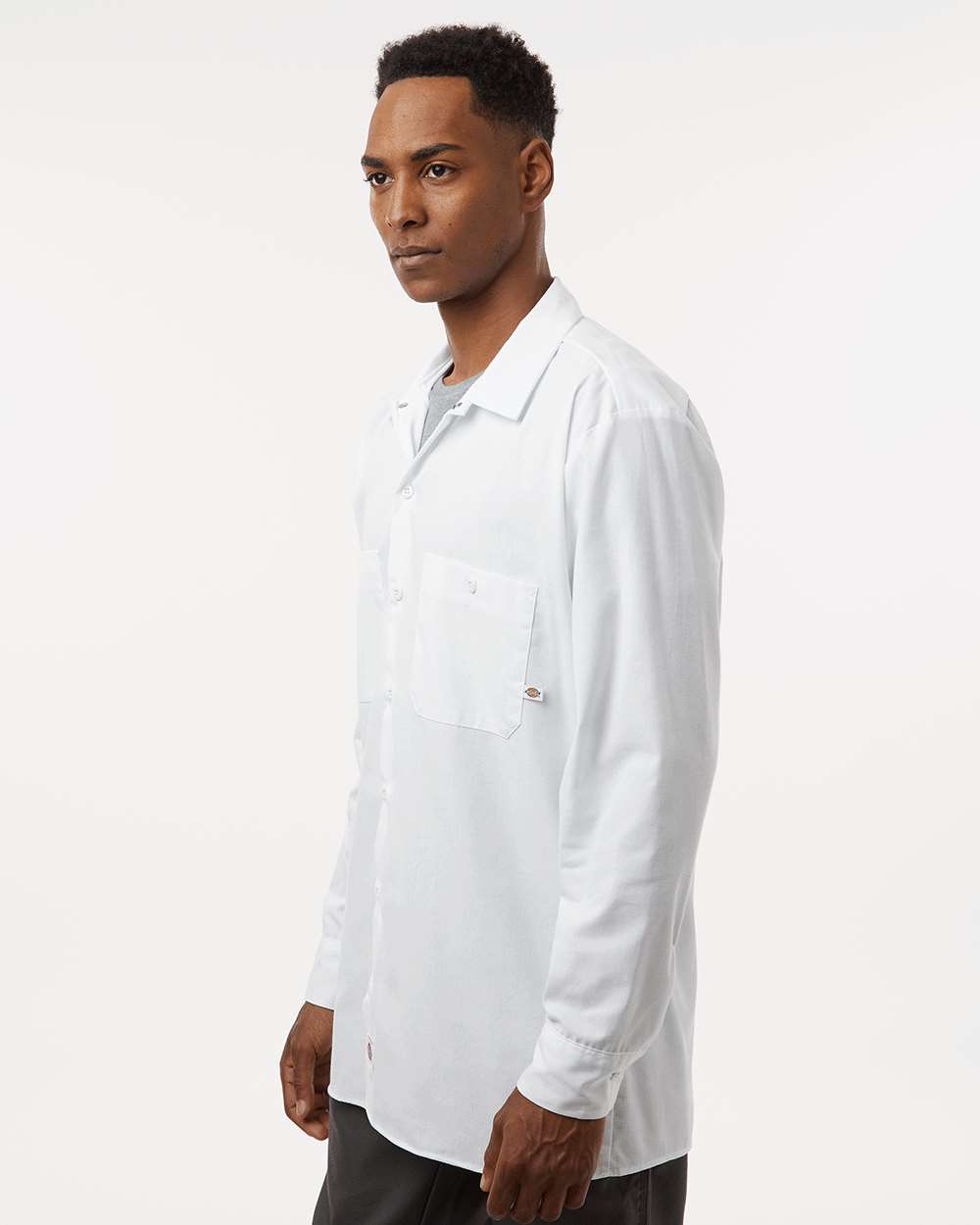 Dickies-L535-Industrial Long Sleeve Work Shirt - Image 42