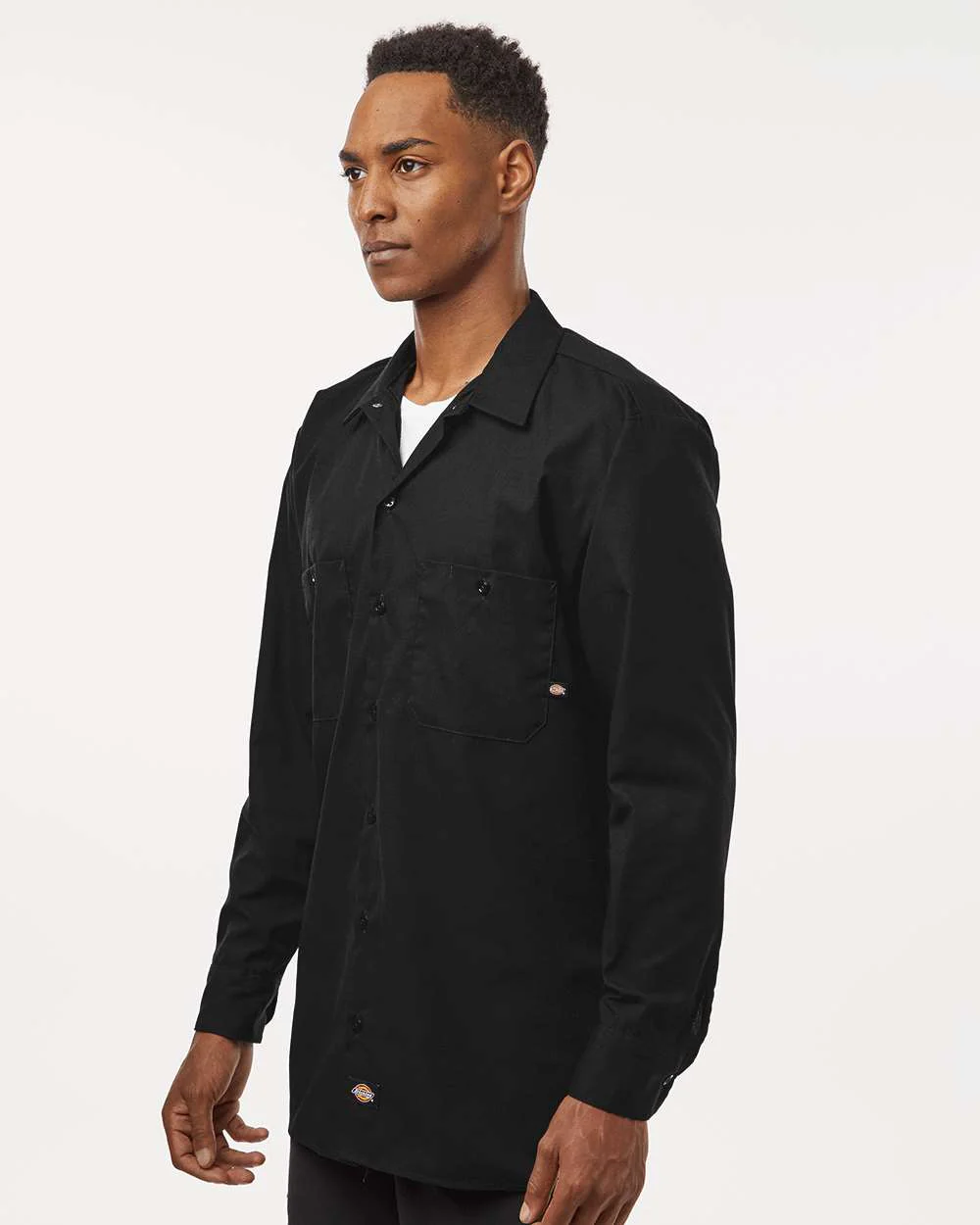 Dickies-L535-Industrial Long Sleeve Work Shirt - Image 5