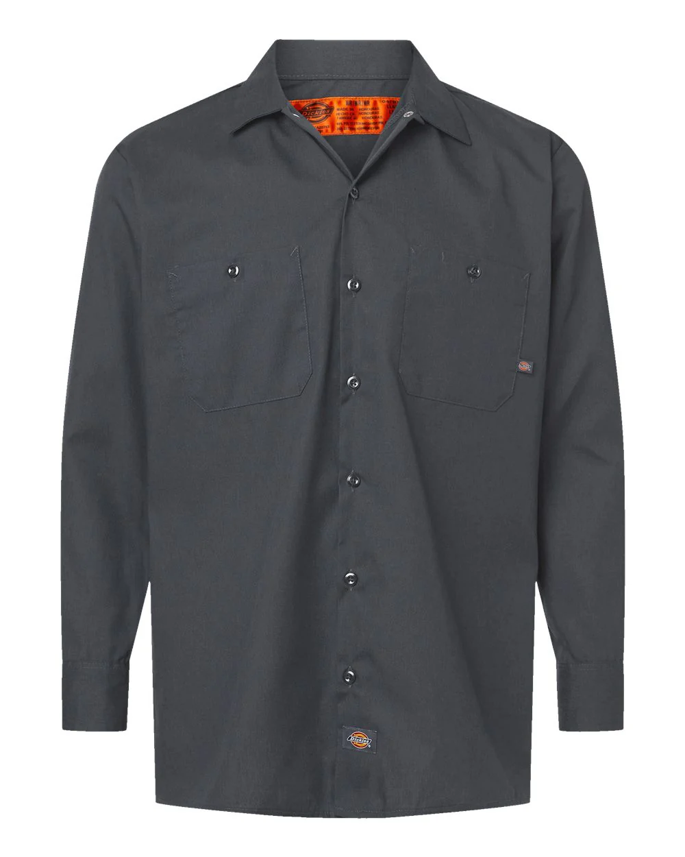 Dickies-L535-Industrial Long Sleeve Work Shirt - Image 8