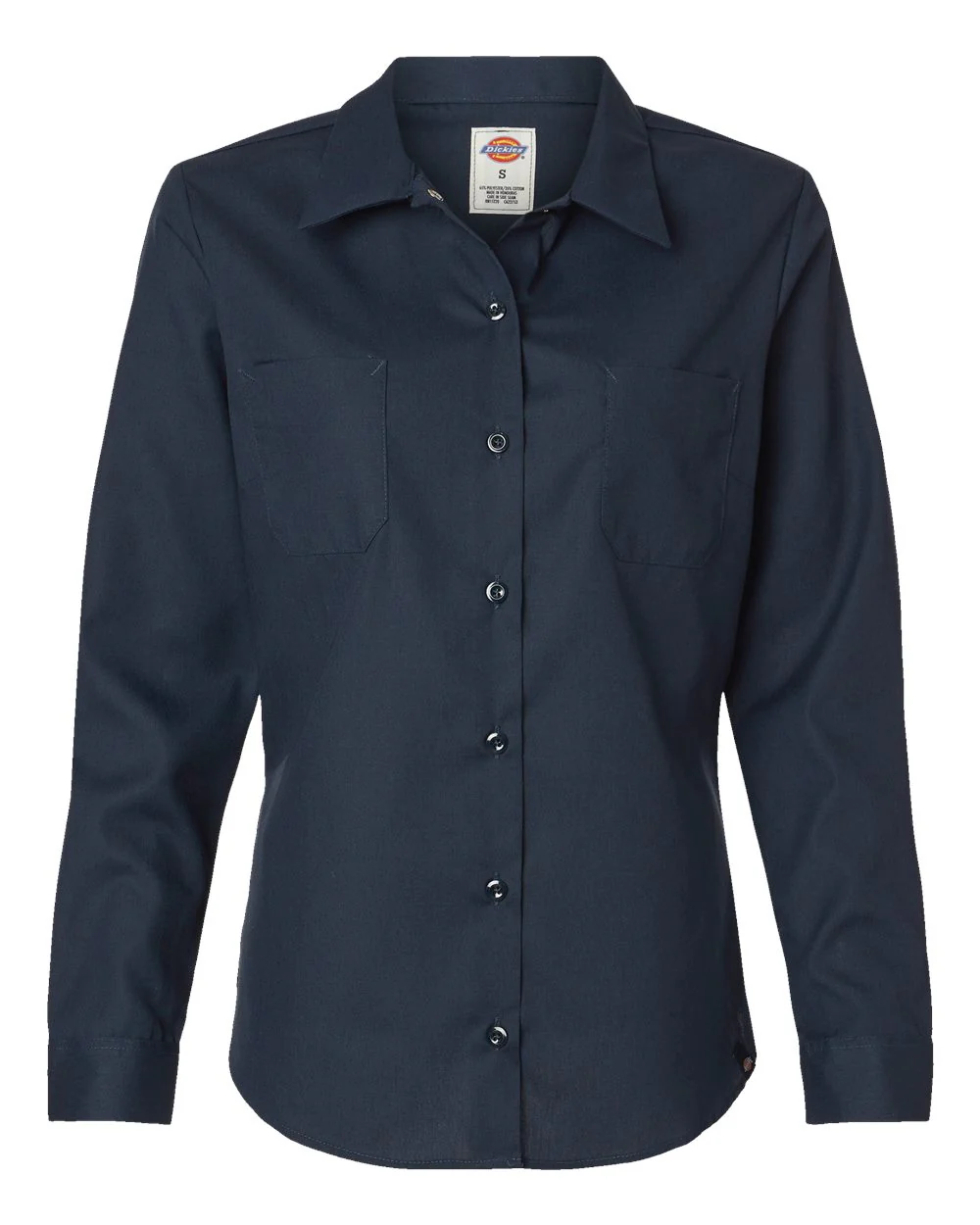 Dickies-L5350-Women's Long Sleeve Industrial Work Shirt - Image 8