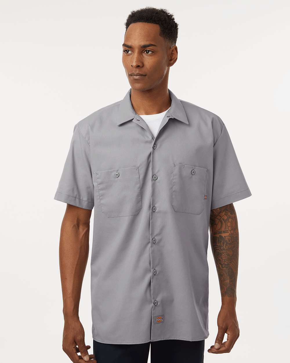 Dickies-S535-Industrial Short Sleeve Work Shirt - Image 29