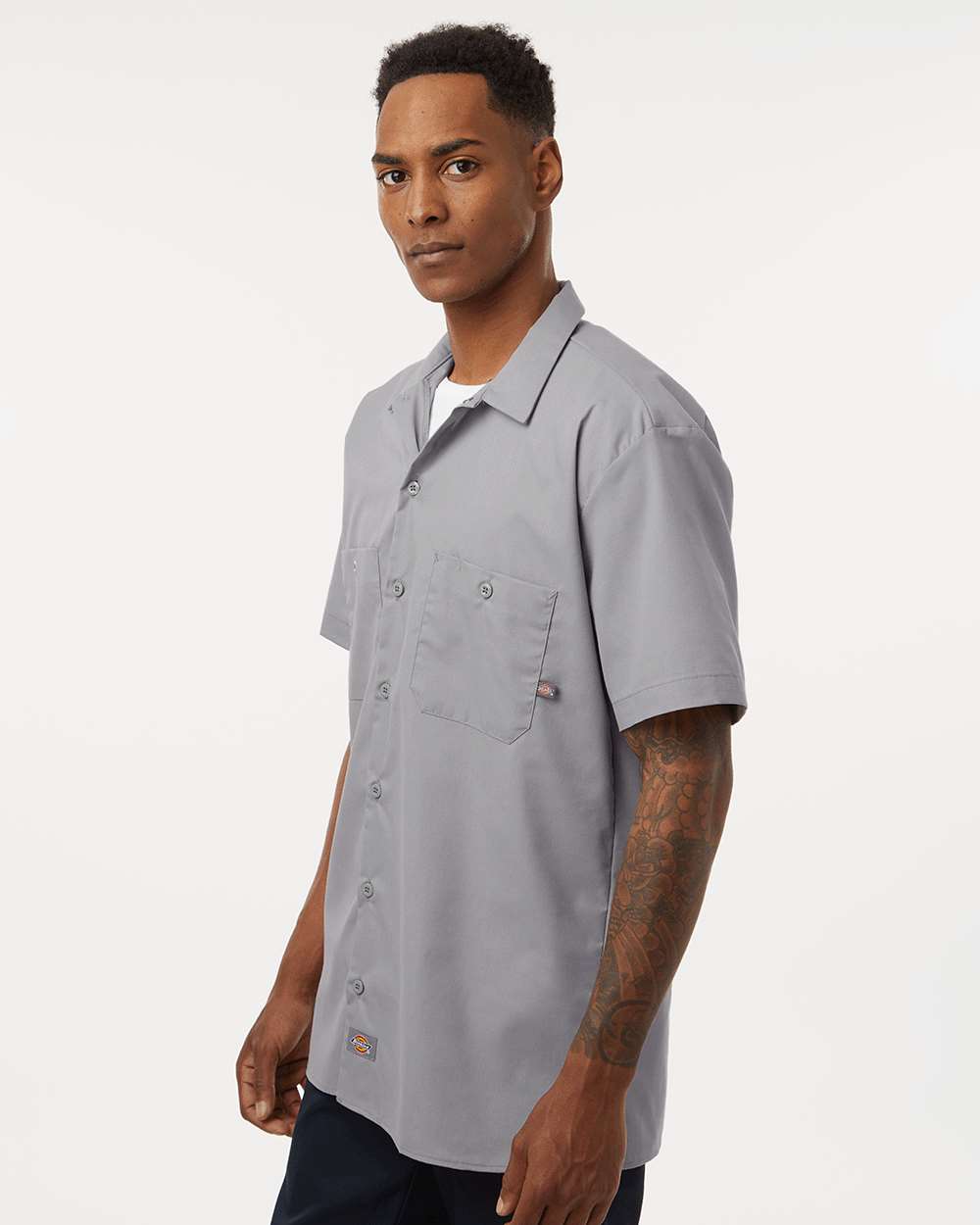 Dickies-S535-Industrial Short Sleeve Work Shirt - Image 30
