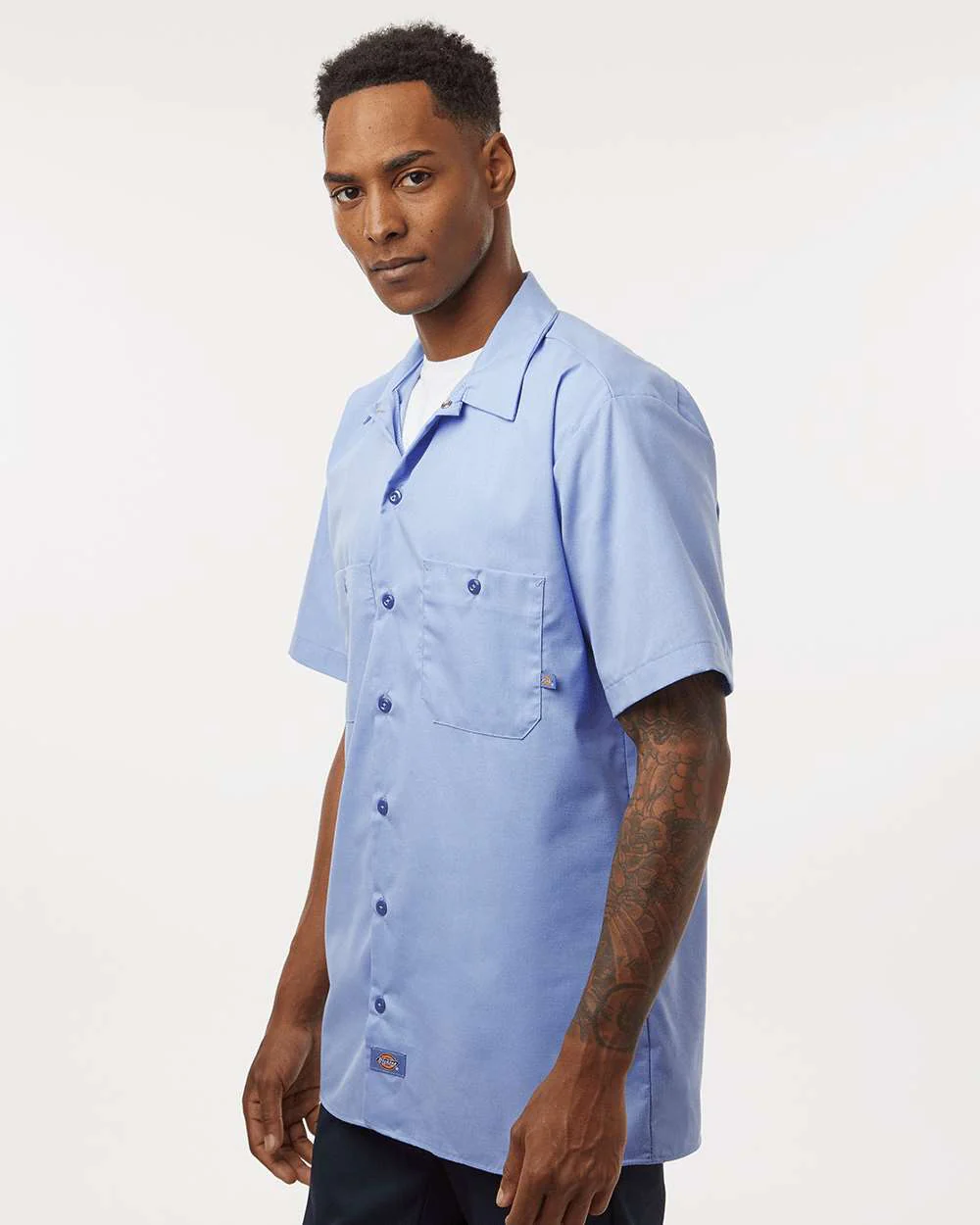 Dickies-S535-Industrial Short Sleeve Work Shirt - Image 36