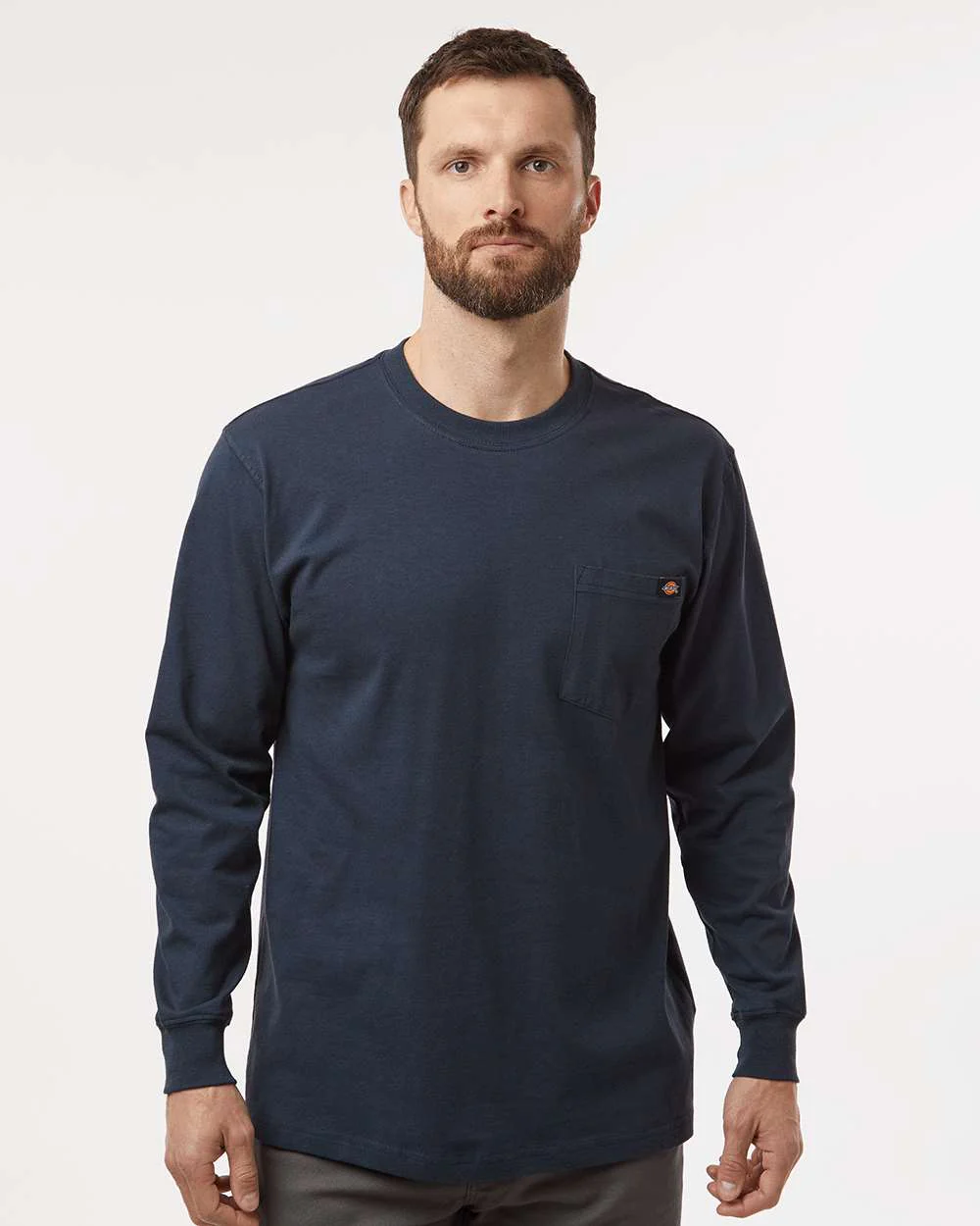 Dickies-WL50-Traditional Heavyweight Long Sleeve T-Shirt - Image 17