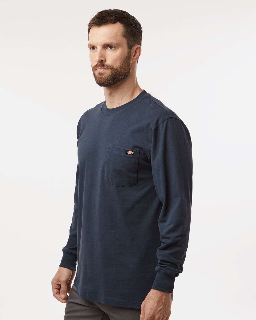 Dickies-WL50-Traditional Heavyweight Long Sleeve T-Shirt - Image 18
