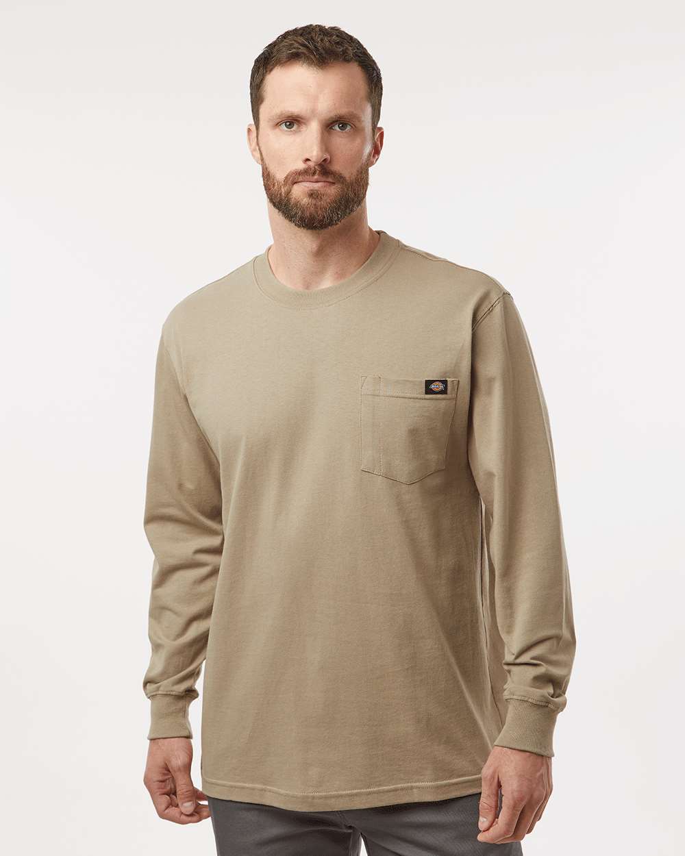 Dickies-WL50-Traditional Heavyweight Long Sleeve T-Shirt - Image 23