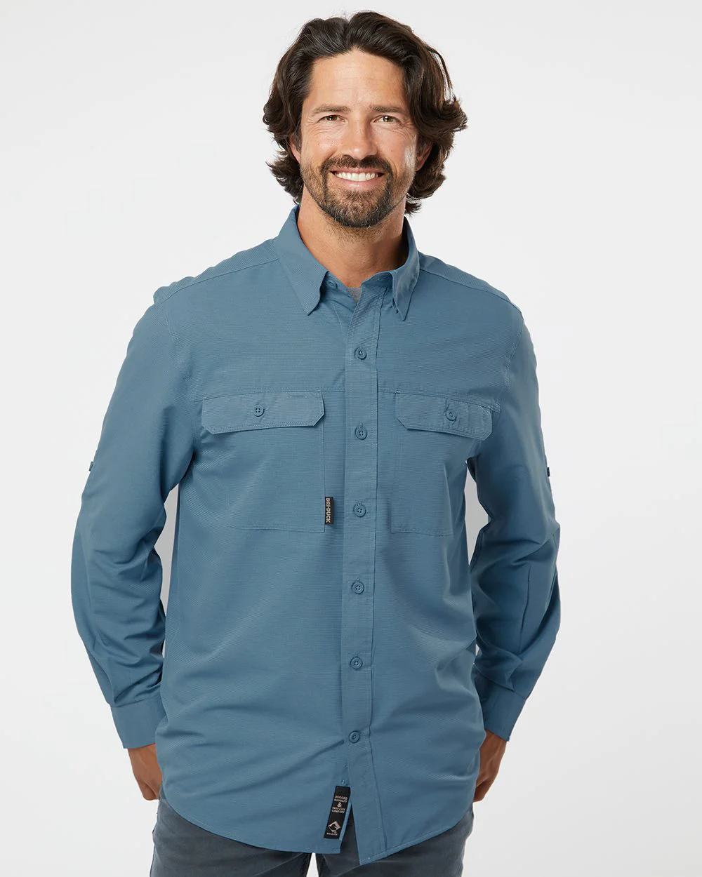 DRI DUCK-4441-Crossroad Woven Shirt - Image 7