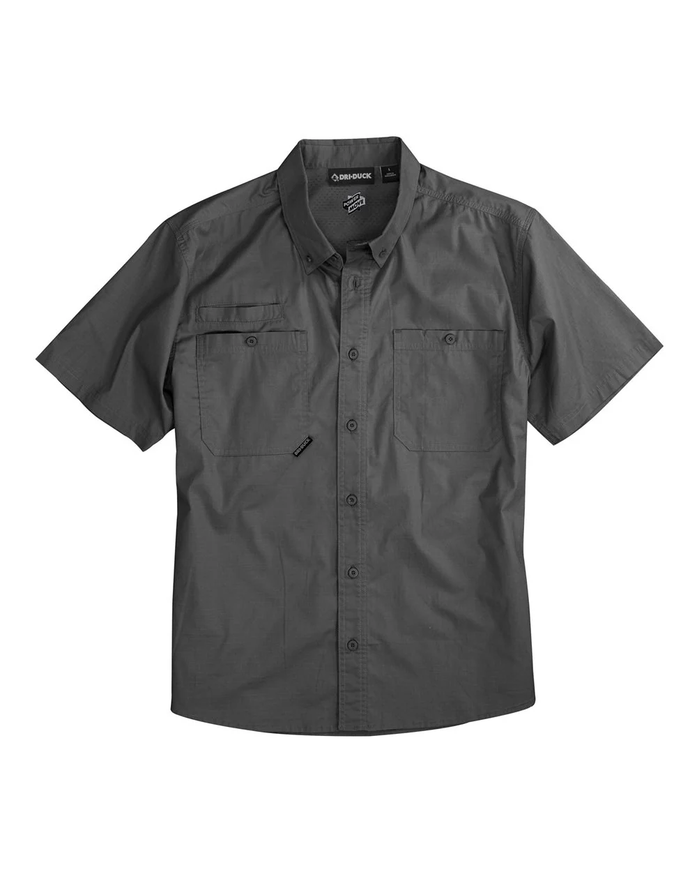 DRI DUCK-4451-Craftsman Woven Short Sleeve Shirt - Image 3