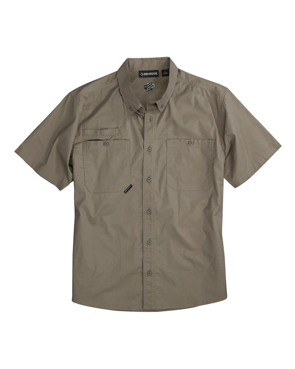 DRI DUCK-4451-Craftsman Woven Short Sleeve Shirt - Image 4