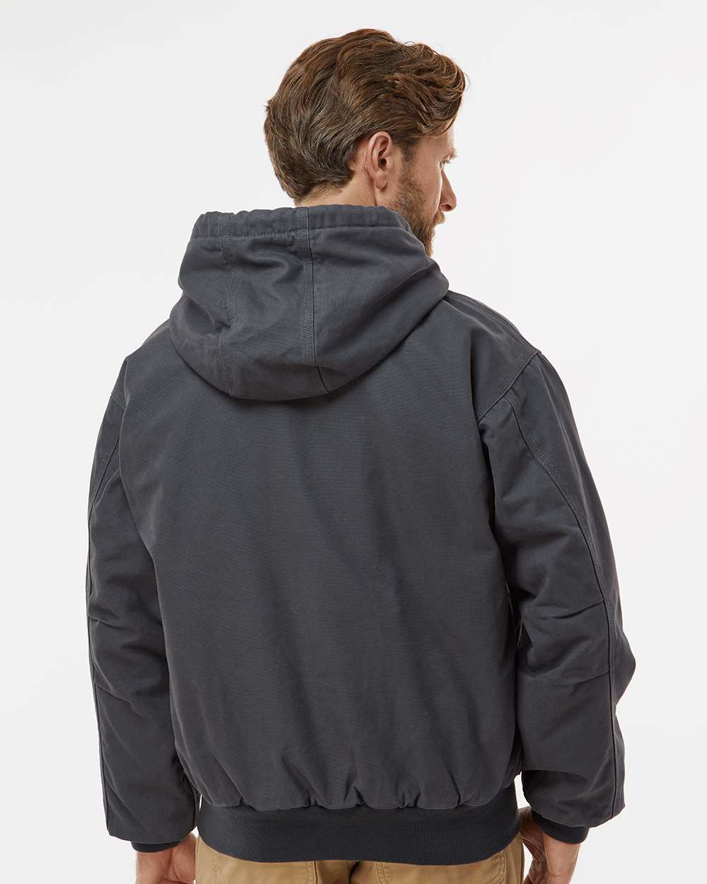 DRI DUCK-5020-Cheyenne Boulder Cloth™ Hooded Jacket with Tricot Quilt Lining - Image 13