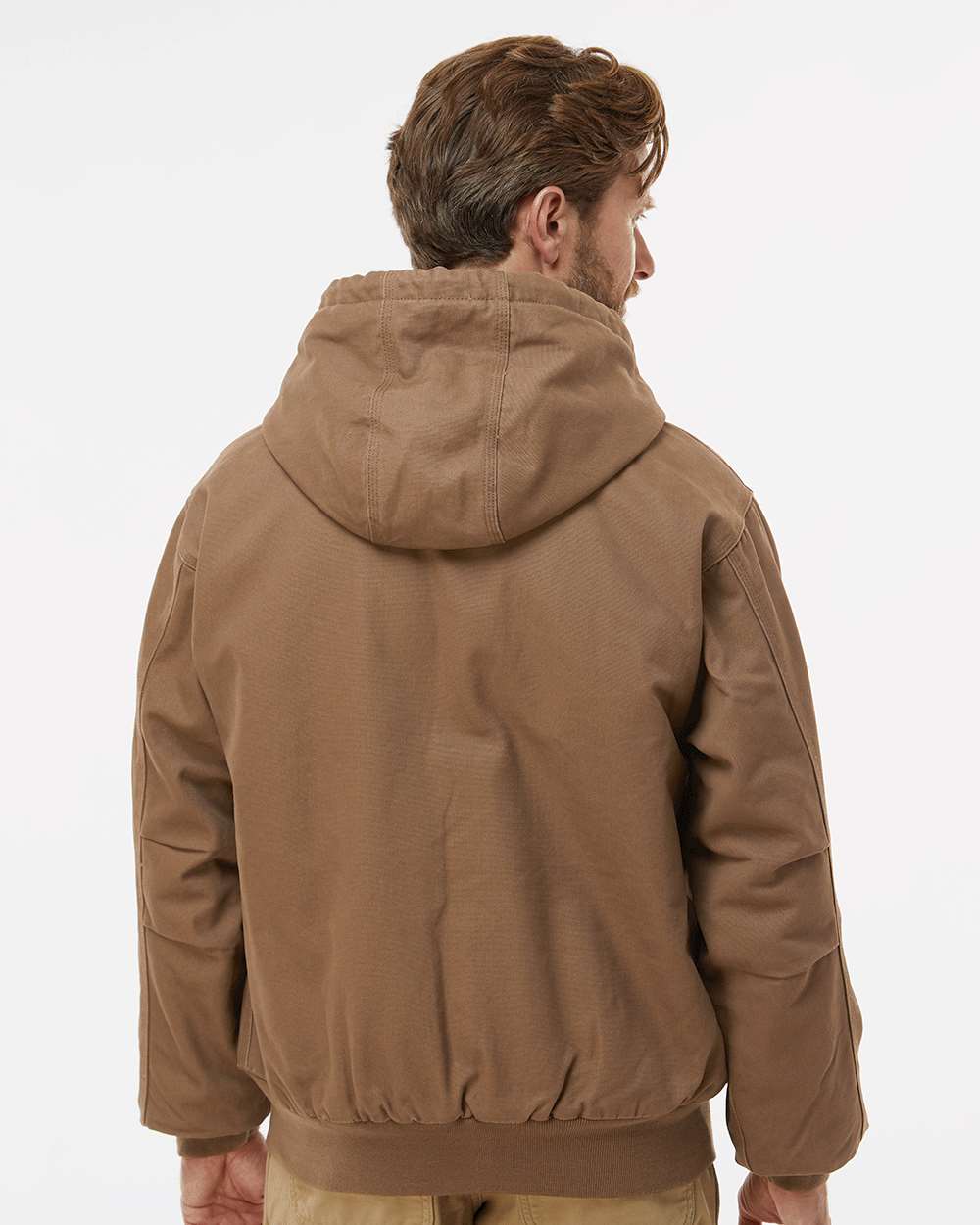 DRI DUCK-5020-Cheyenne Boulder Cloth™ Hooded Jacket with Tricot Quilt Lining - Image 19
