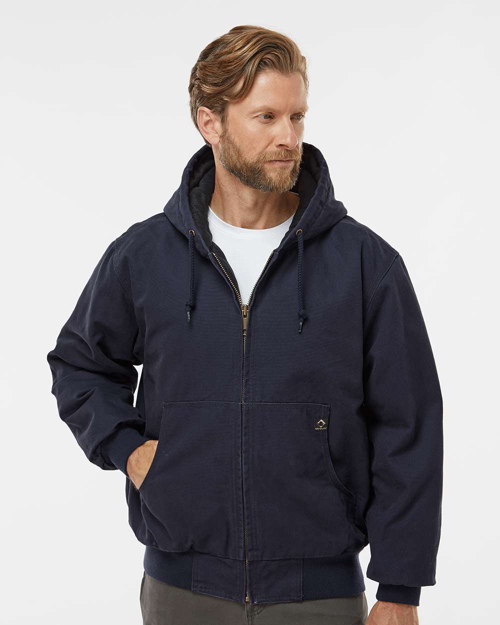 DRI DUCK-5020-Cheyenne Boulder Cloth™ Hooded Jacket with Tricot Quilt Lining - Image 29