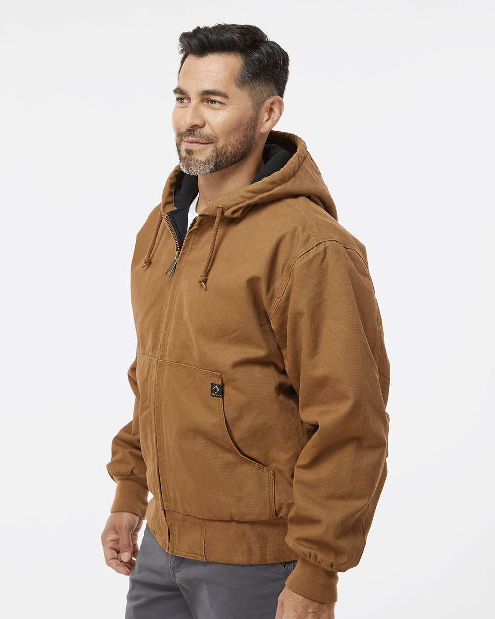 DRI DUCK-5020-Cheyenne Boulder Cloth™ Hooded Jacket with Tricot Quilt Lining - Image 36