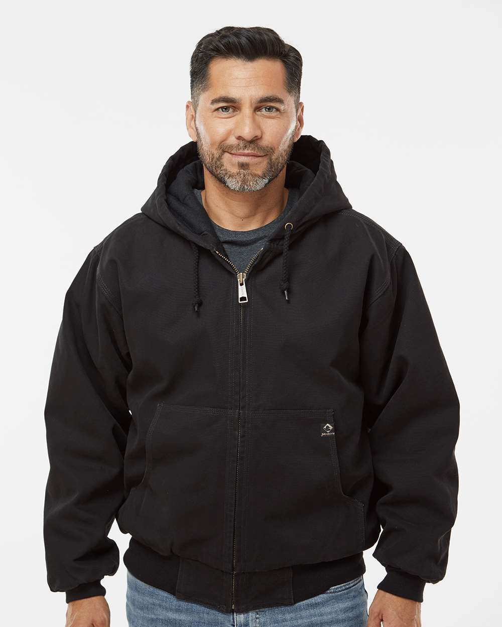 DRI DUCK-5020-Cheyenne Boulder Cloth™ Hooded Jacket with Tricot Quilt Lining - Image 4