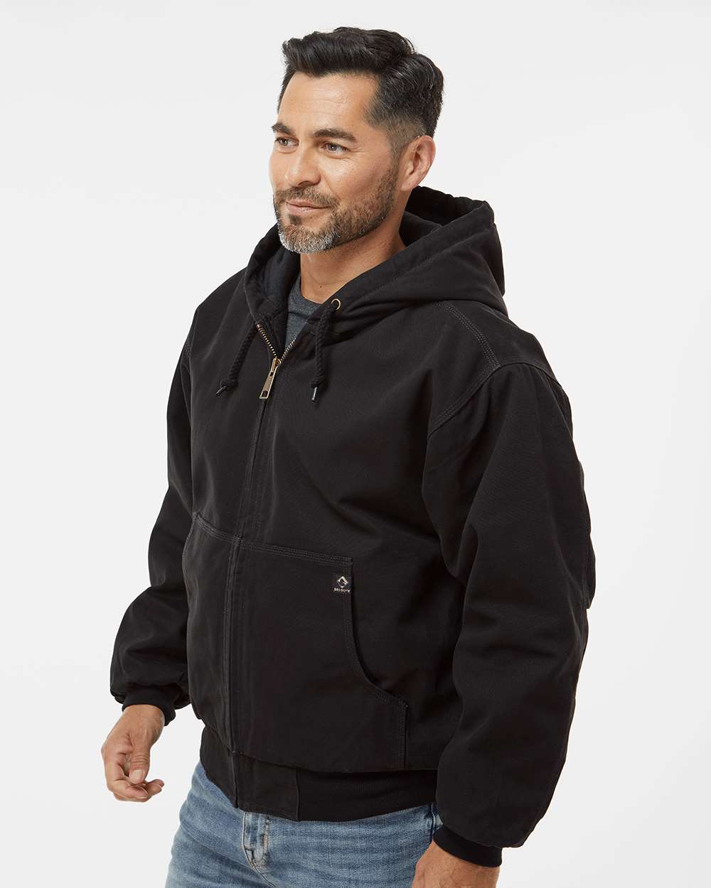 DRI DUCK-5020-Cheyenne Boulder Cloth™ Hooded Jacket with Tricot Quilt Lining - Image 5