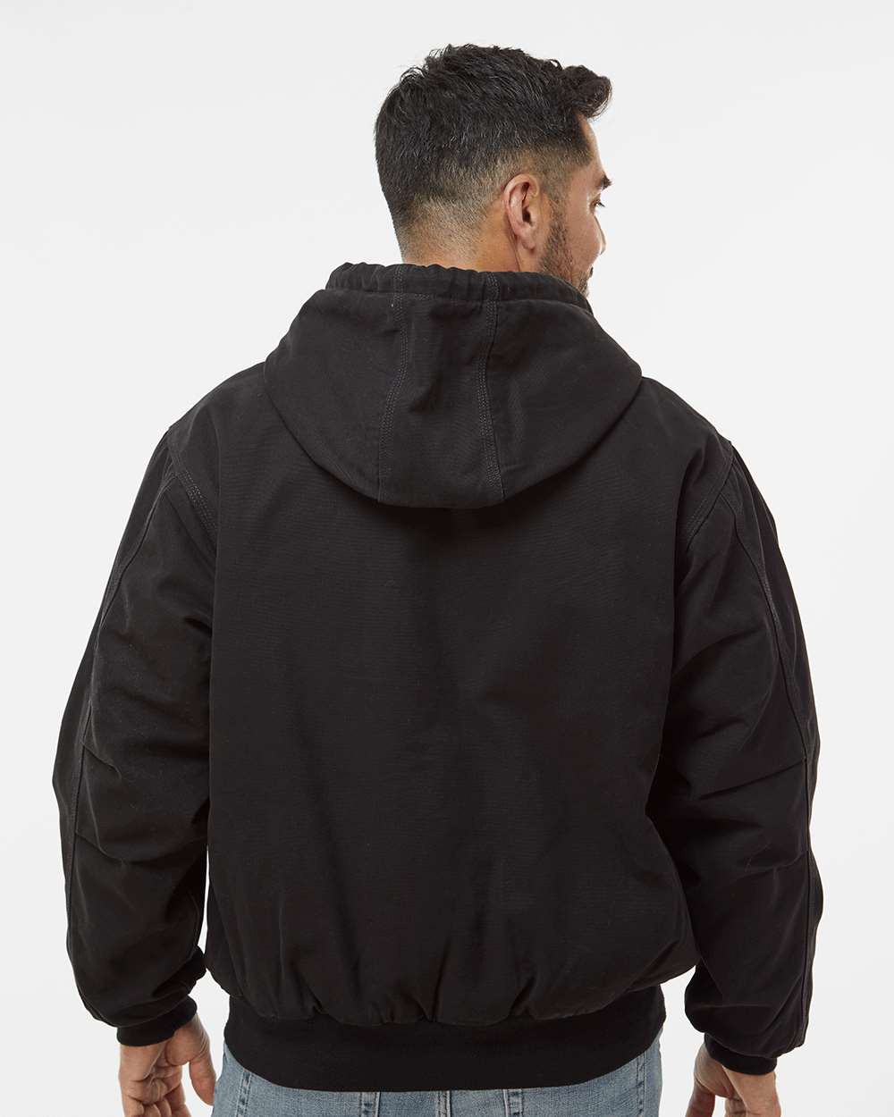 DRI DUCK-5020-Cheyenne Boulder Cloth™ Hooded Jacket with Tricot Quilt Lining - Image 6