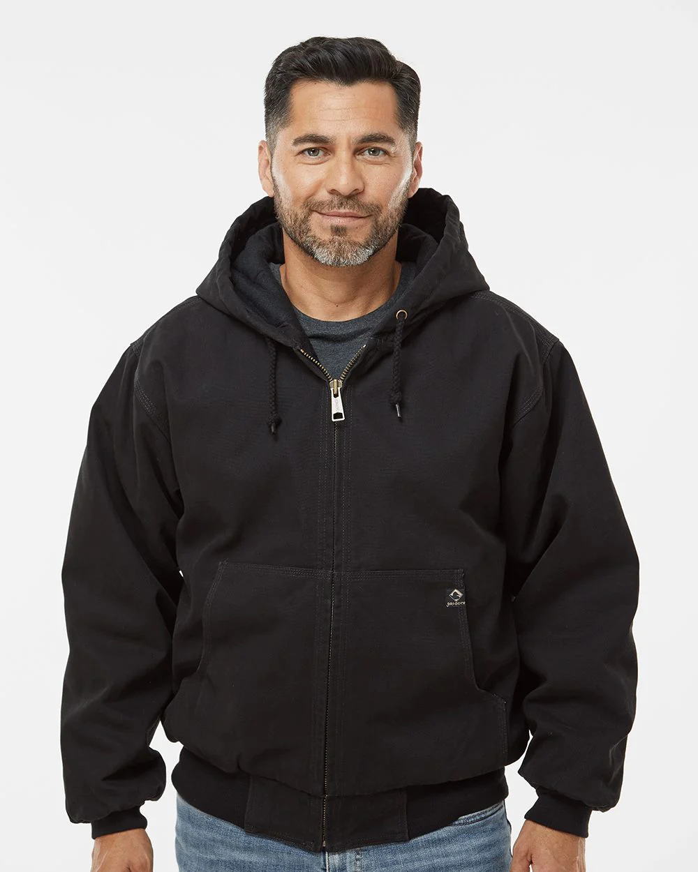 DRI DUCK-5020-Cheyenne Boulder Cloth™ Hooded Jacket with Tricot Quilt Lining - Image 7