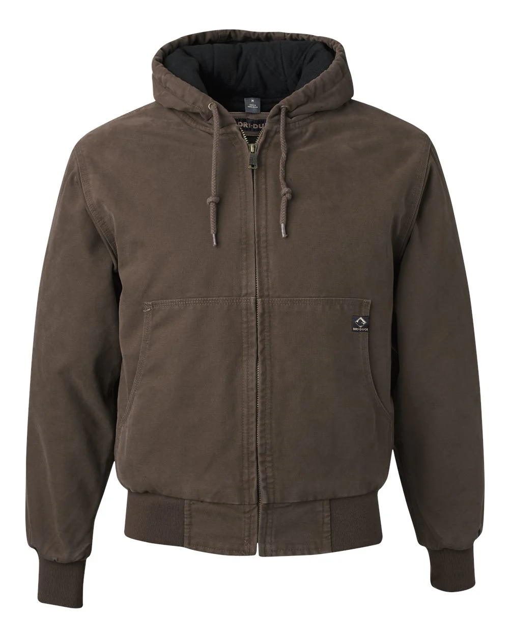 DRI DUCK-5020T-Cheyenne Boulder Cloth™ Hooded Jacket with Tricot Quilt Lining Tall Sizes - Image 2