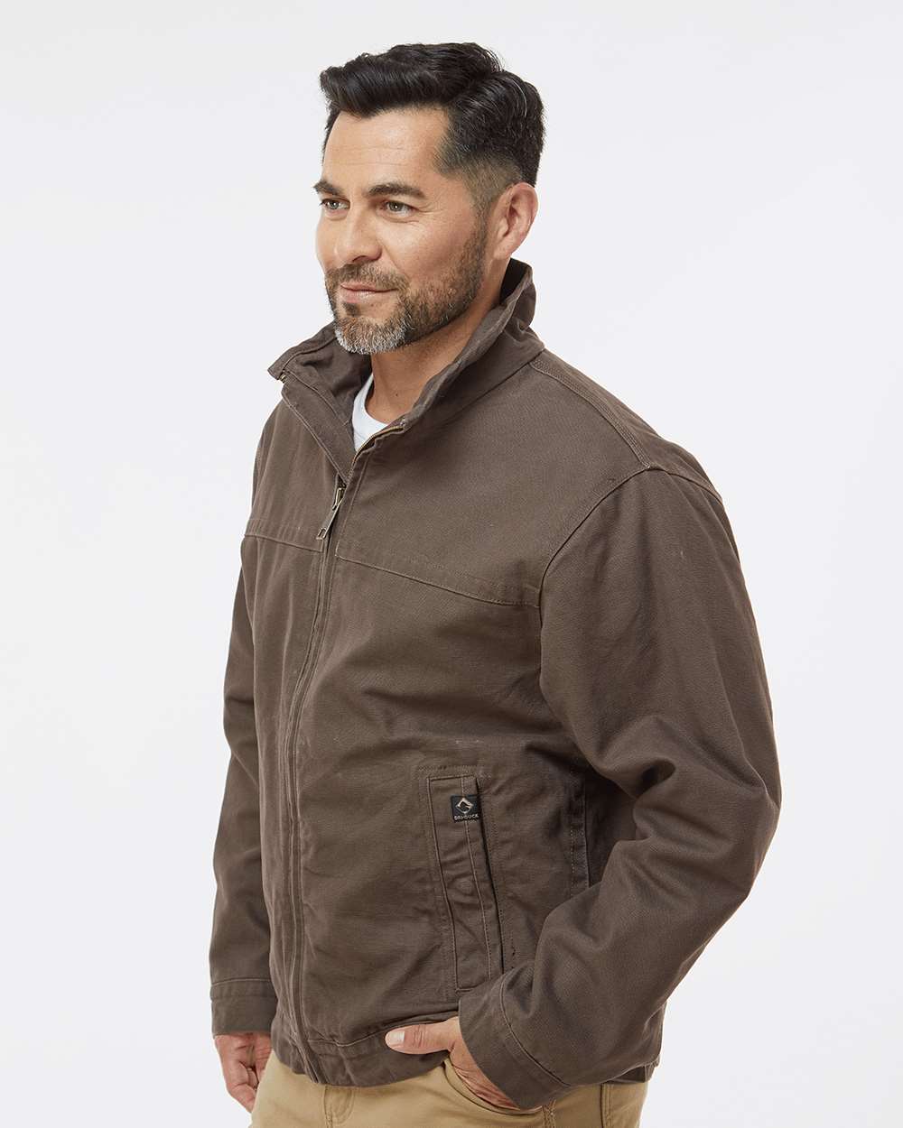 DRI DUCK-5028T-Maverick Boulder Cloth™ Jacket with Blanket Lining Tall Sizes - Image 12