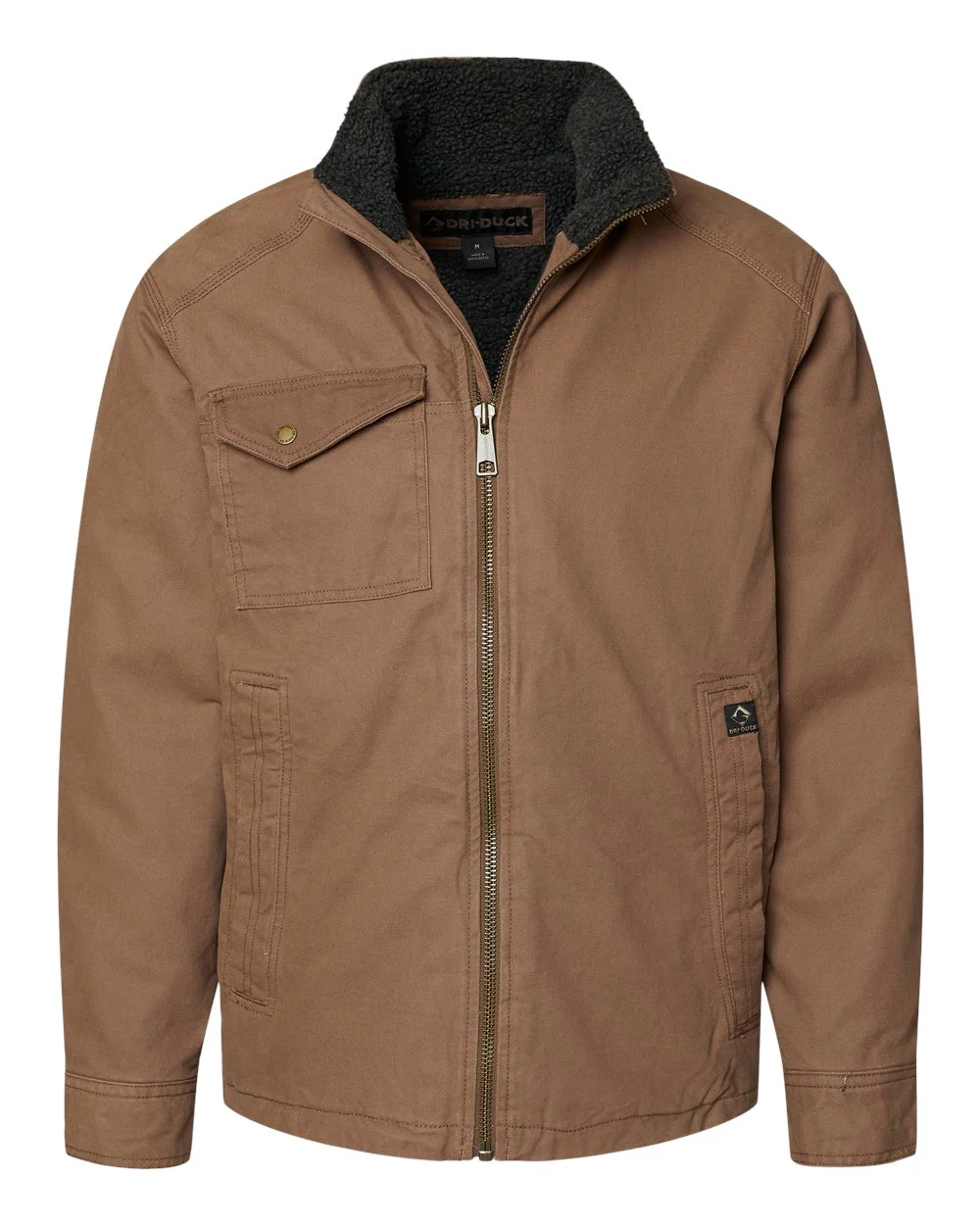 DRI DUCK-5037-Endeavor Canyon Cloth™ Canvas Jacket with Sherpa Lining - Image 14