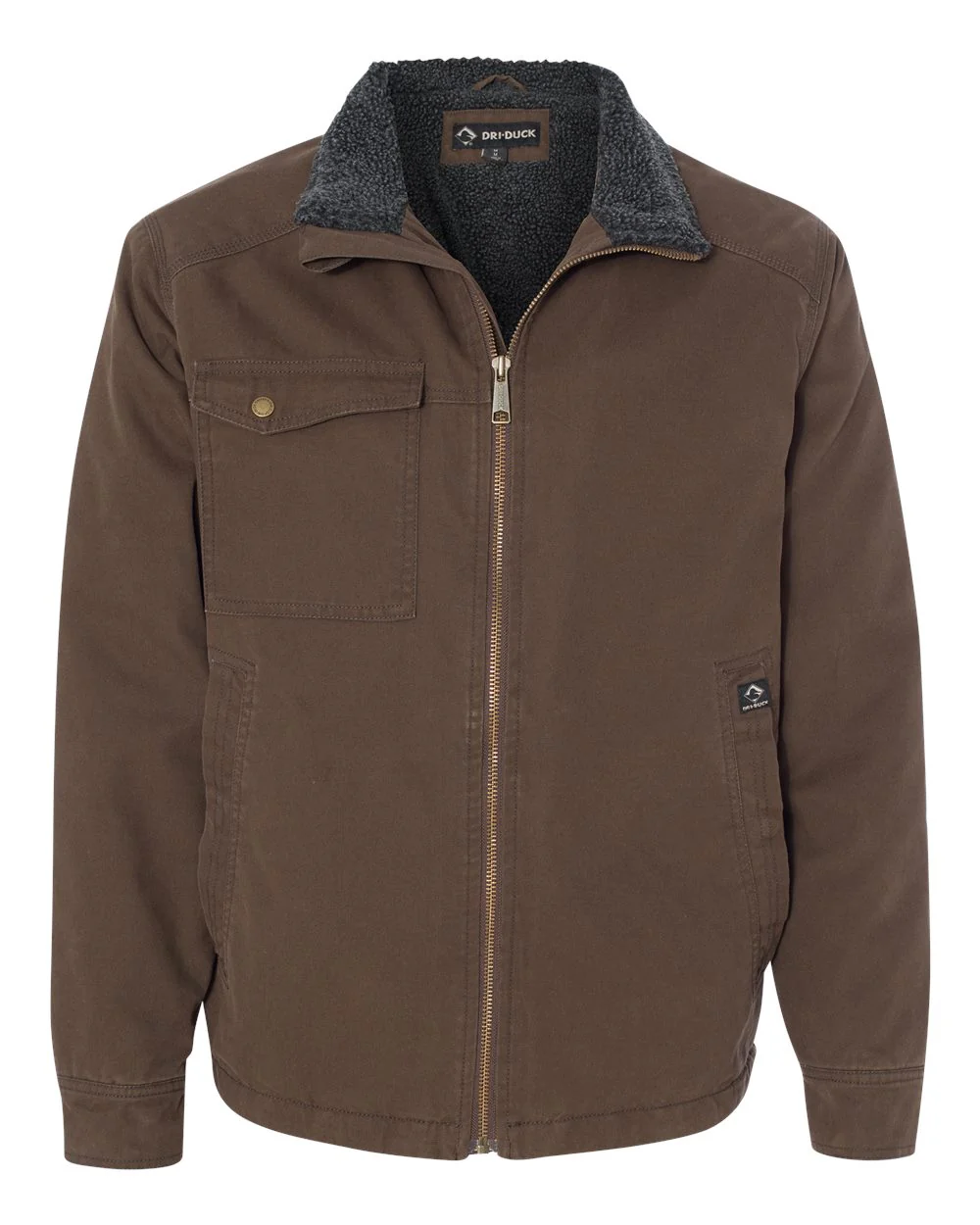 DRI DUCK-5037-Endeavor Canyon Cloth™ Canvas Jacket with Sherpa Lining - Image 20