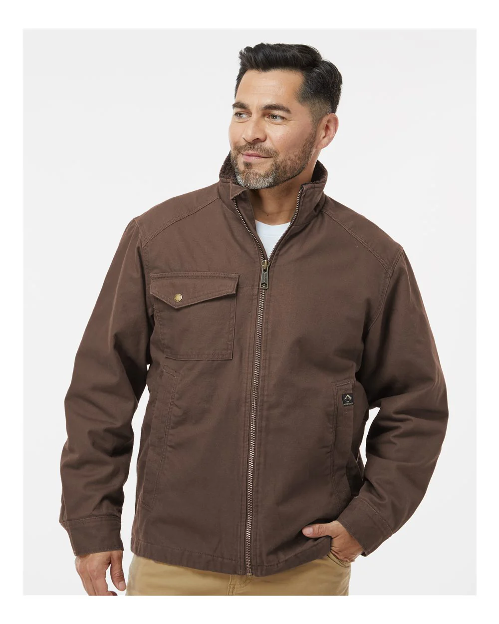 DRI DUCK-5037-Endeavor Canyon Cloth™ Canvas Jacket with Sherpa Lining - Image 23