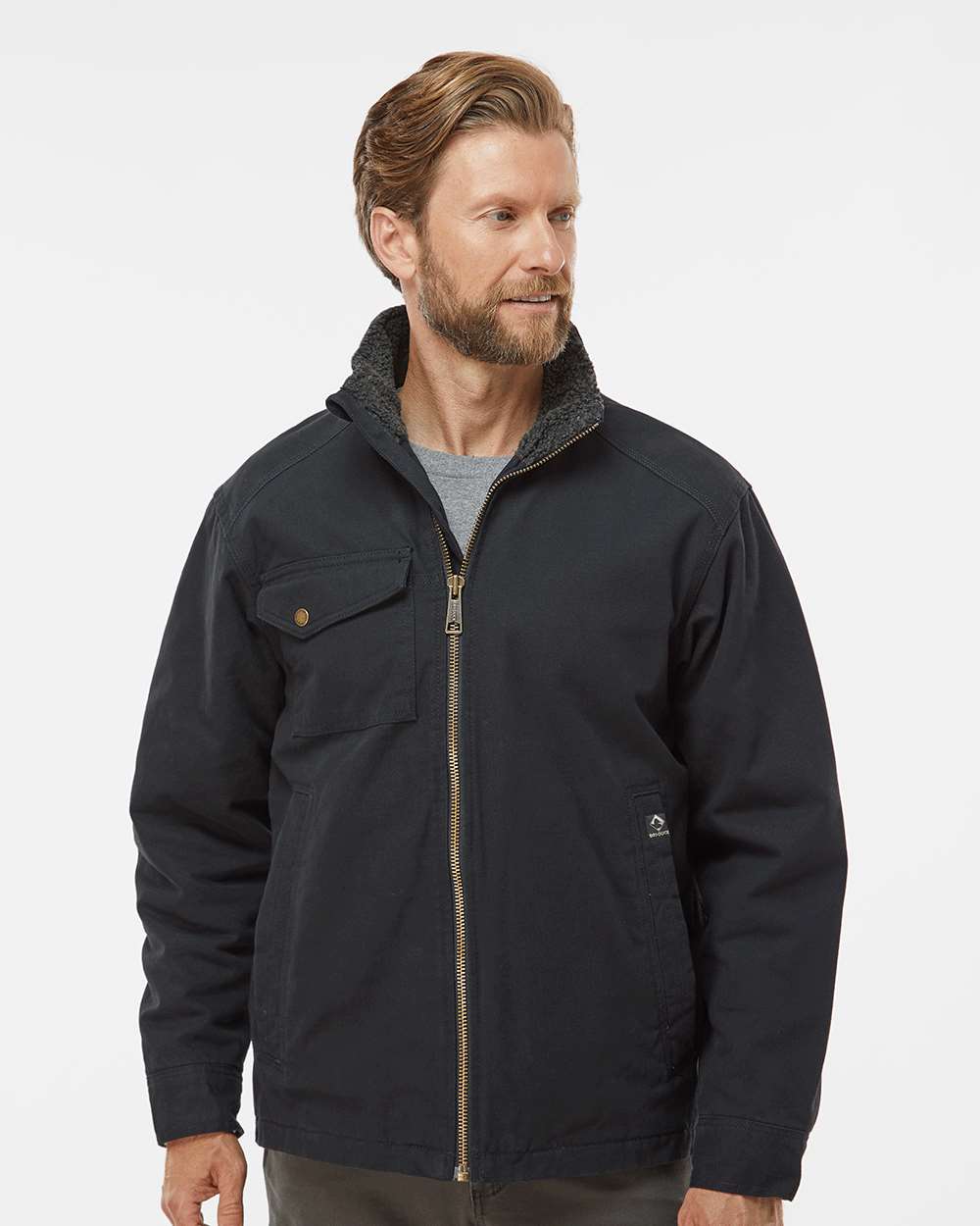 DRI DUCK-5037-Endeavor Canyon Cloth™ Canvas Jacket with Sherpa Lining - Image 4