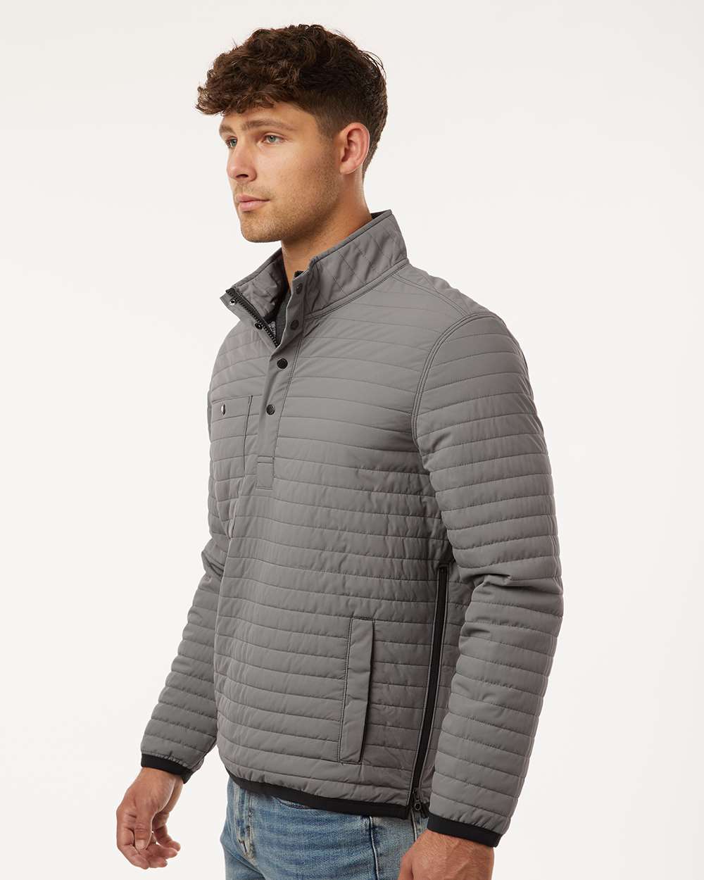 DRI DUCK-5303-Keystone Quilted Pullover - Image 12