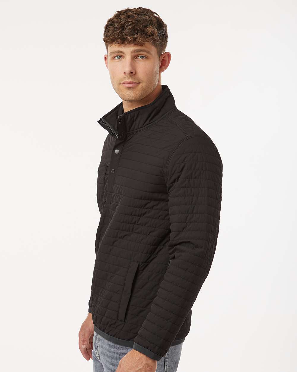DRI DUCK-5303-Keystone Quilted Pullover - Image 5