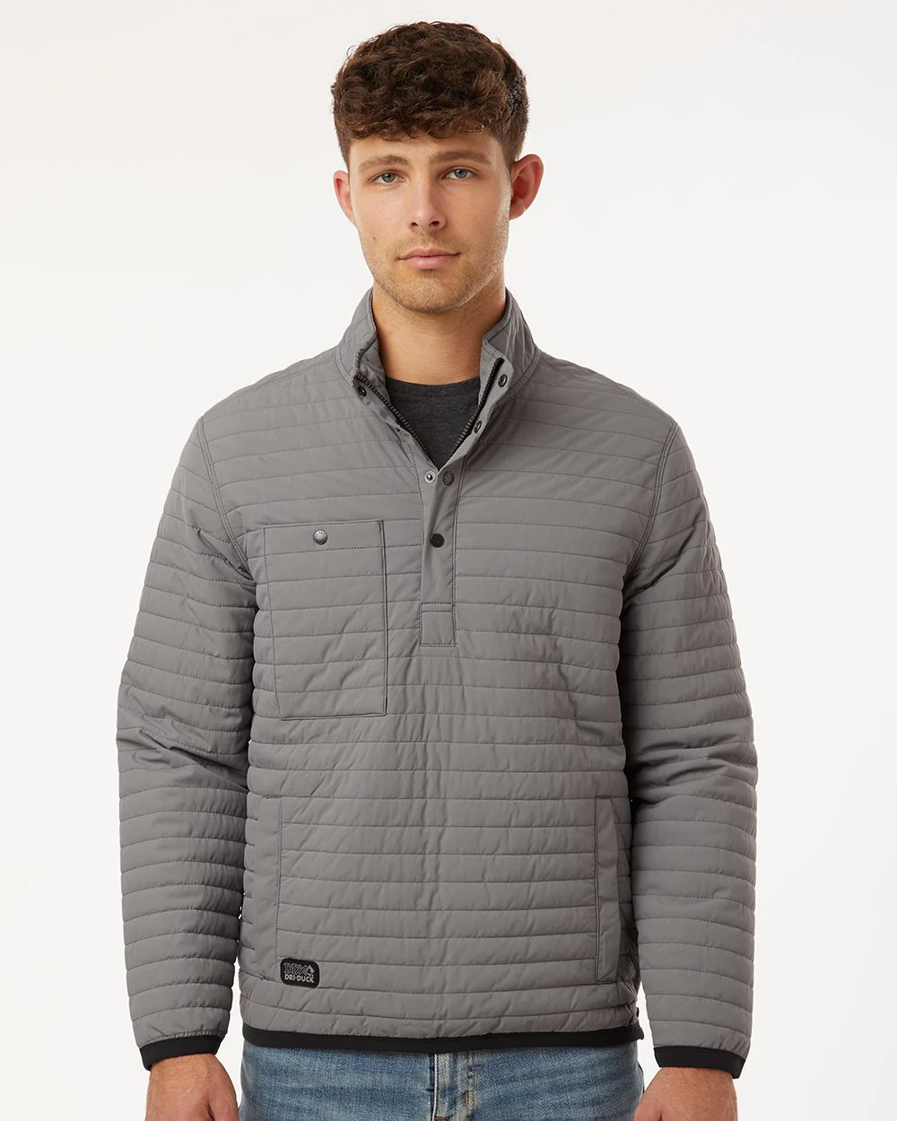 DRI DUCK-5303-Keystone Quilted Pullover - Image 7