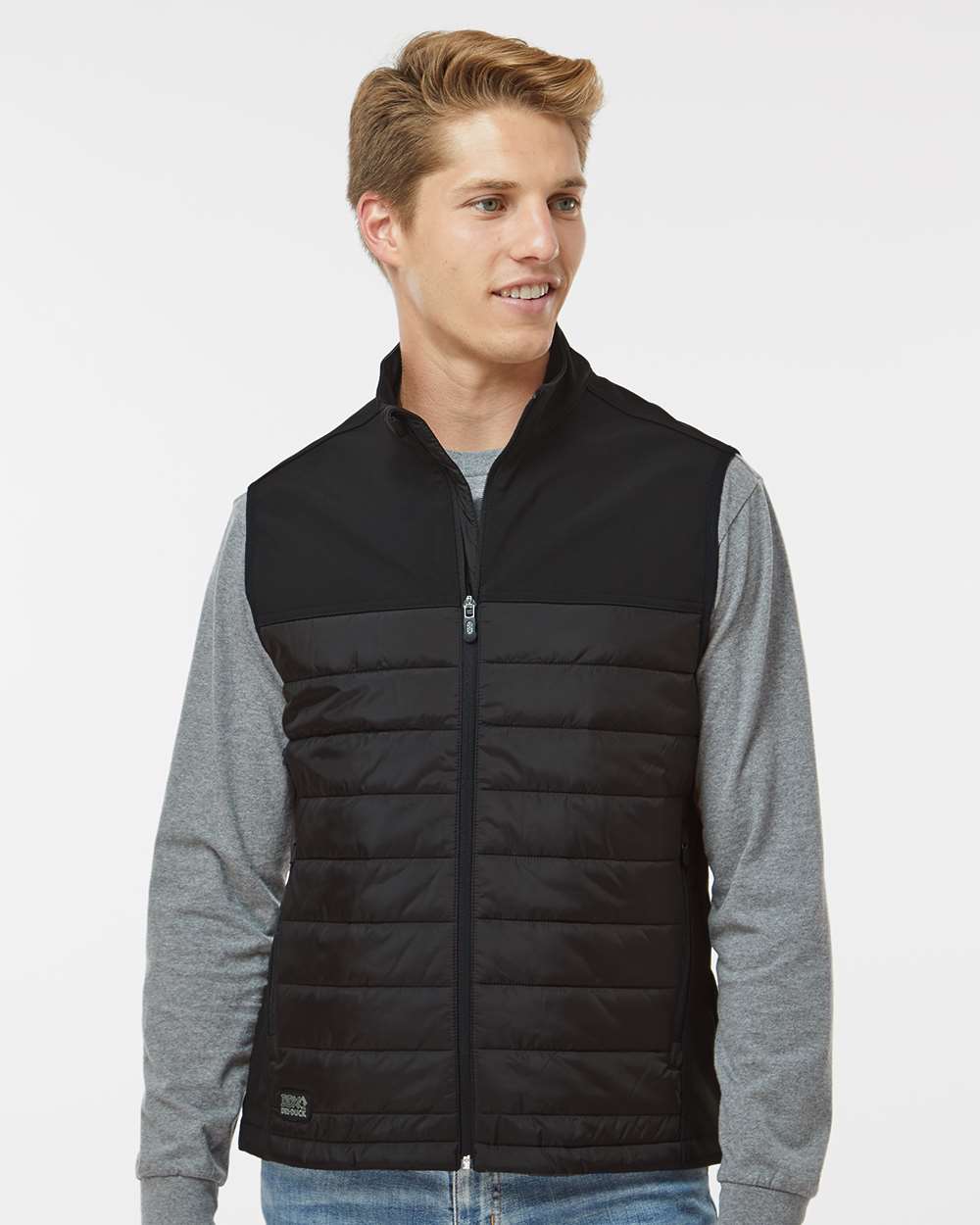 DRI DUCK-5318-Summit Soft Shell Puffer Vest - Image 4
