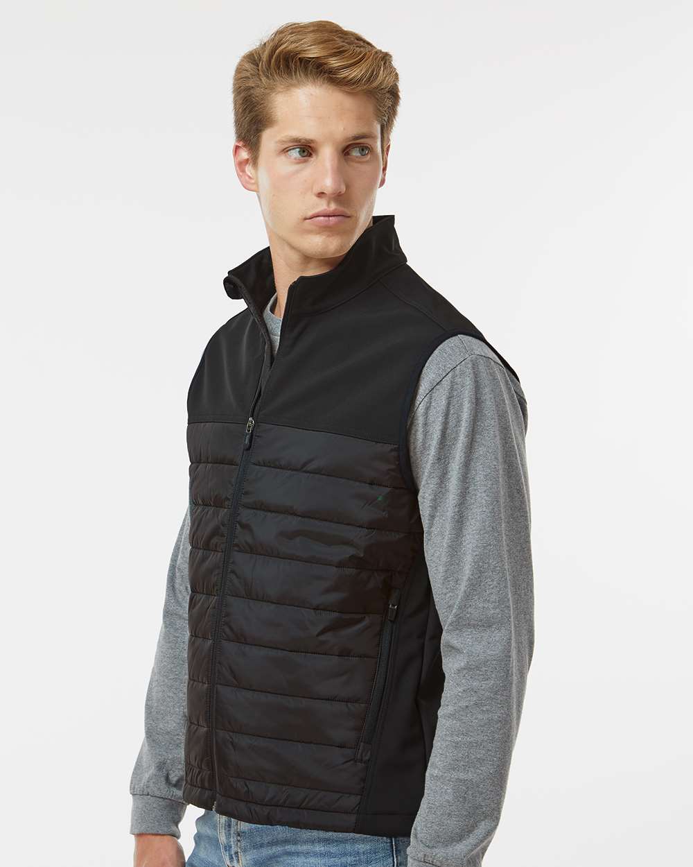 DRI DUCK-5318-Summit Soft Shell Puffer Vest - Image 5