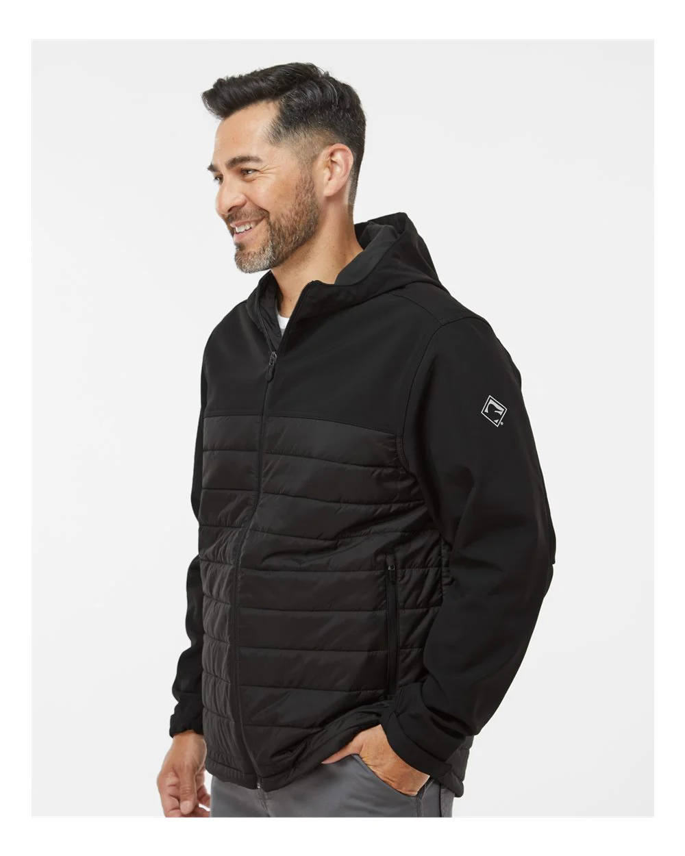 DRI DUCK-5324-Pinnacle Soft Shell Puffer Jacket - Image 5