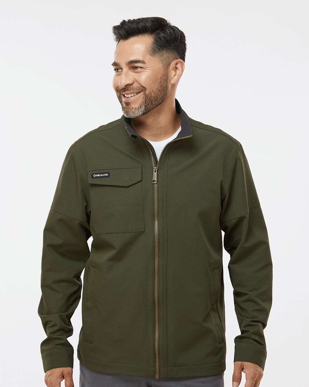 DRI DUCK-5327-Ace Woven Stretch Soft Shell Jacket - Image 11