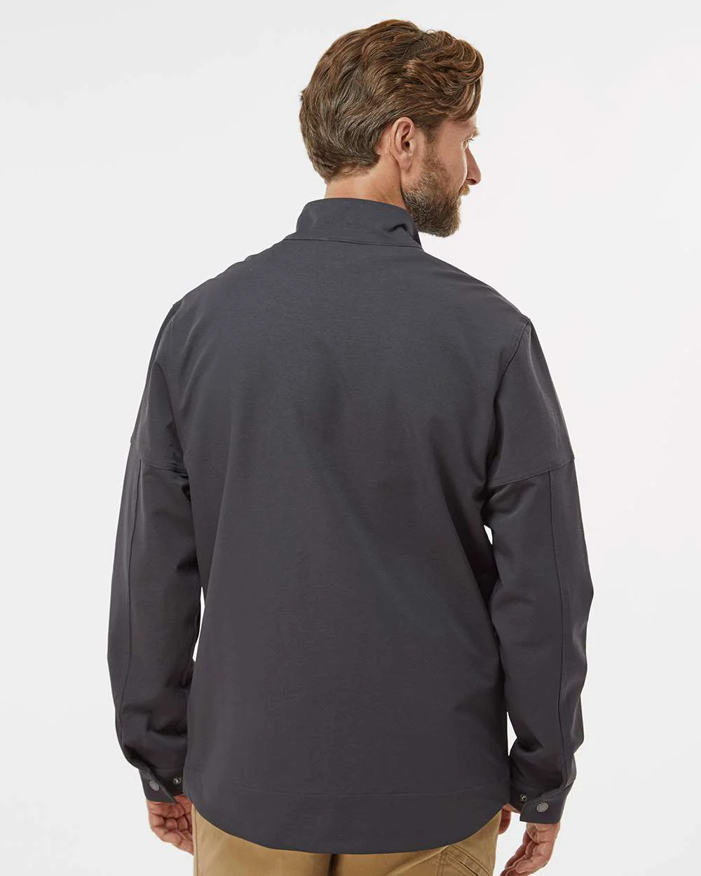 DRI DUCK-5327-Ace Woven Stretch Soft Shell Jacket - Image 6